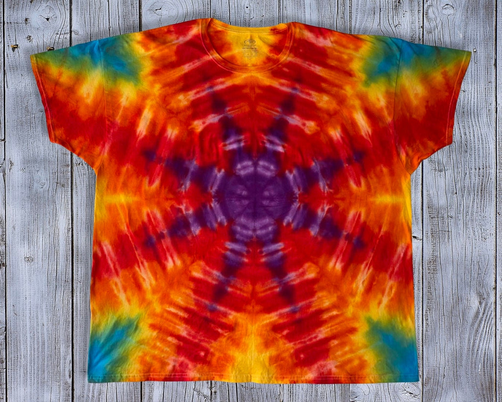 Trippy Star Tie-dye Unisex 4XL