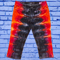 Tie-dye Lee capris Size 16